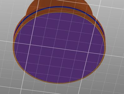 Oscar statue flat base