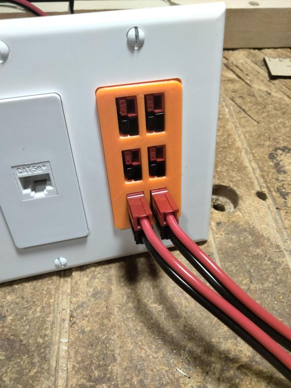 Anderson Power Pole Outlet Panel