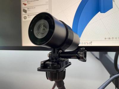 Dell Ultrasharp Webcam GoPro Mount