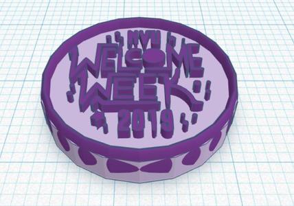 NYU Welcome Week Coin 2019