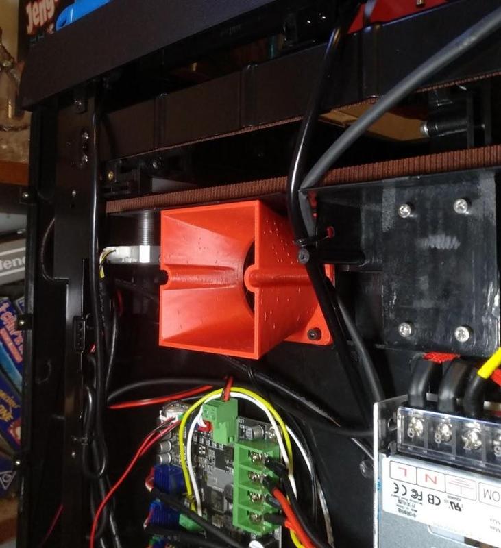 QIDI Q1 Pro Internal Exhaust Duct