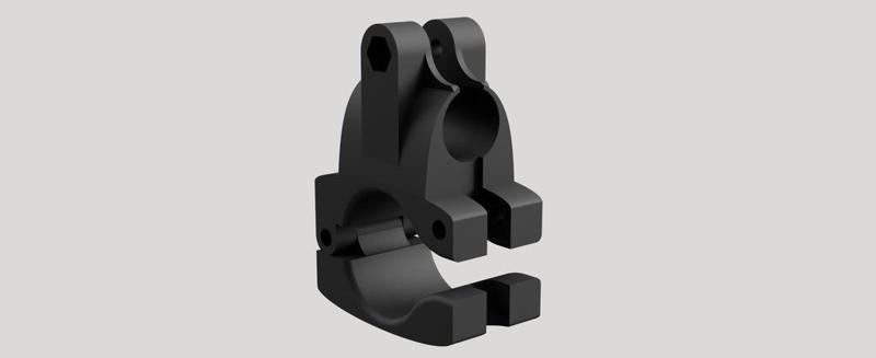 Roland MDH-12 Rack Clamp - classic mounting