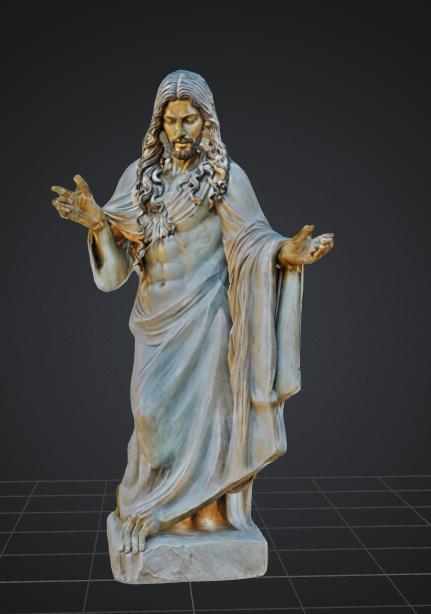 jezus sculpture