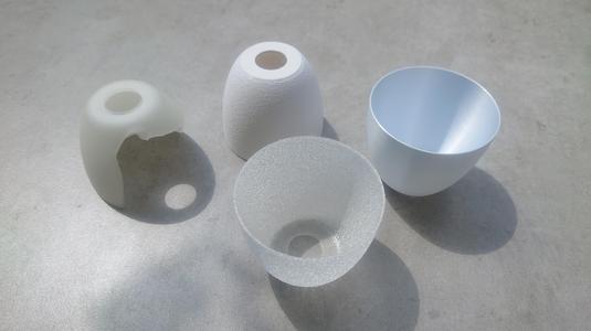 Replacement for a broken lamp shade