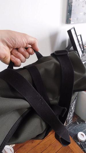 Wall mount for Brompton bike bag