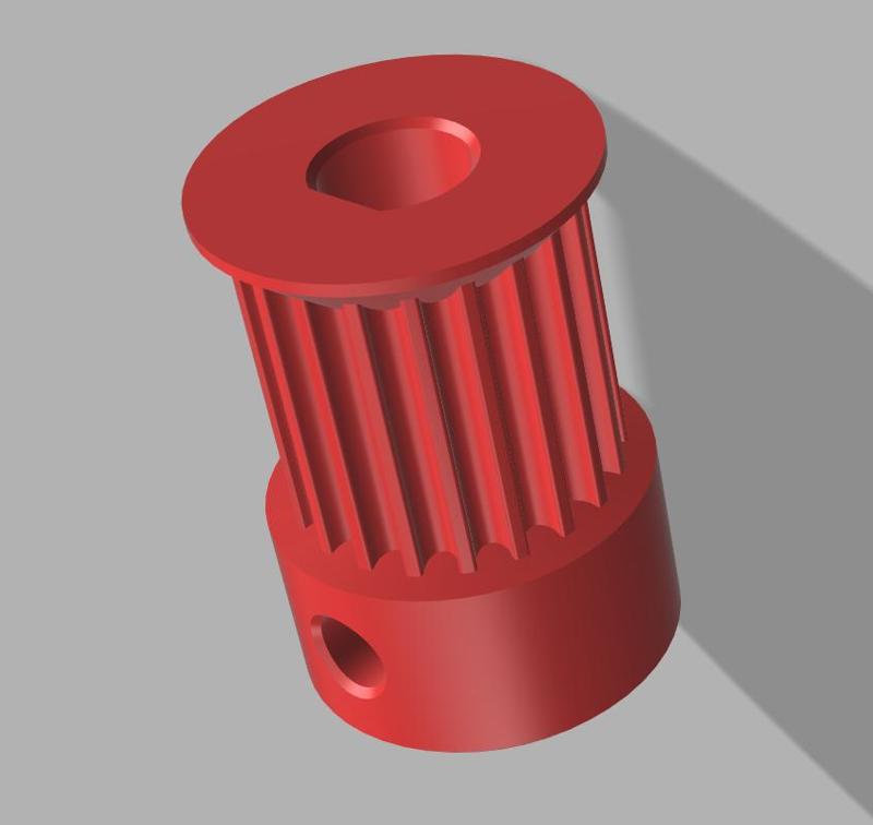 pulley for belt gt2 10mm 20t