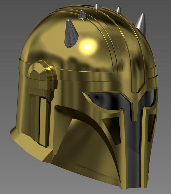 The Armorer Helmet Cosplay Prop