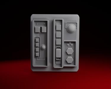 Star Wars Data Panel and Light Switch Plate