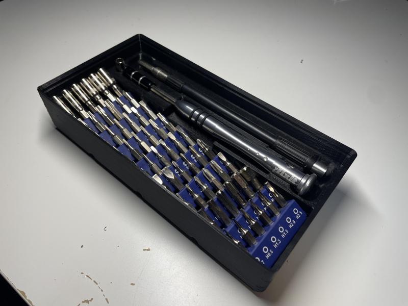 Gridfinity iFixit (Old) 54 Bit Tool Kit Tray