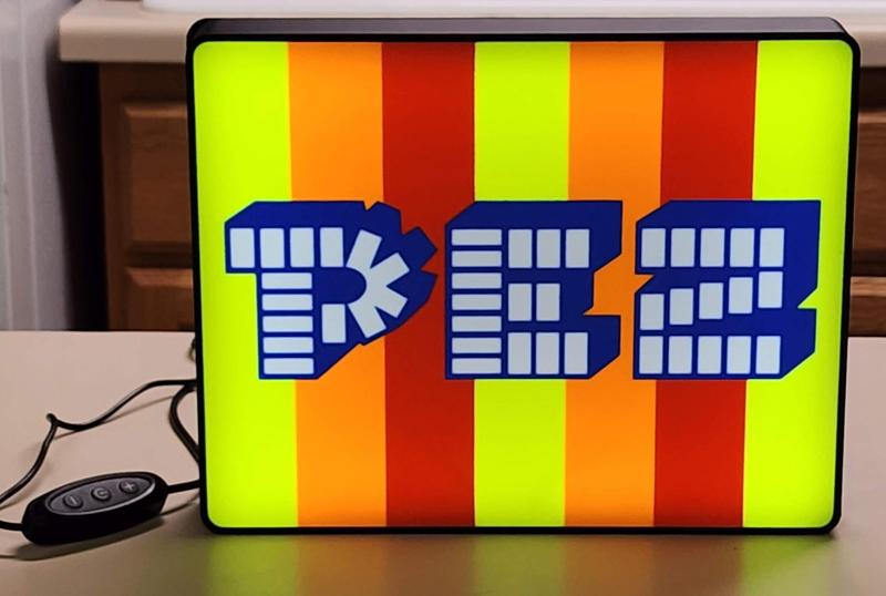 PEZ lightbox