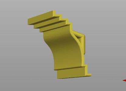 Plaster Tool - ROOF MOLD