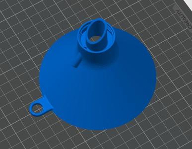 Funnel for PET water bottle