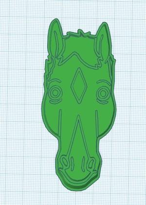 Bojack Horseman cookie cutter