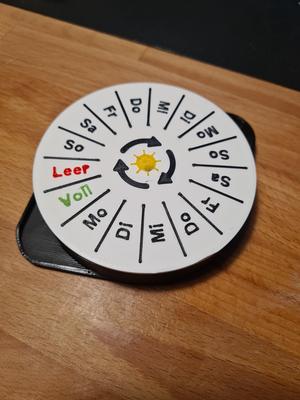 Compact click pilldispenser