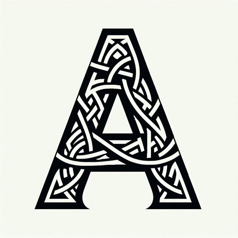 Stencil: Letter A (version 4)