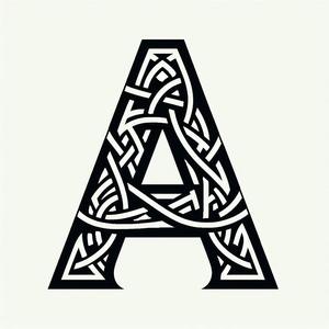 Stencil: Letter A (version 4)