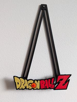 Dragon ball Z logo for HueForge mural holder