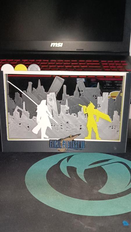 Diorama de FF7 (Final Fantasy VII)