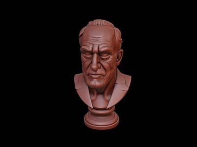 Francis Bacon Bust