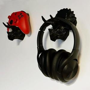 Dino wall-mount controller holder - NO SUPPORTS REQUIRED