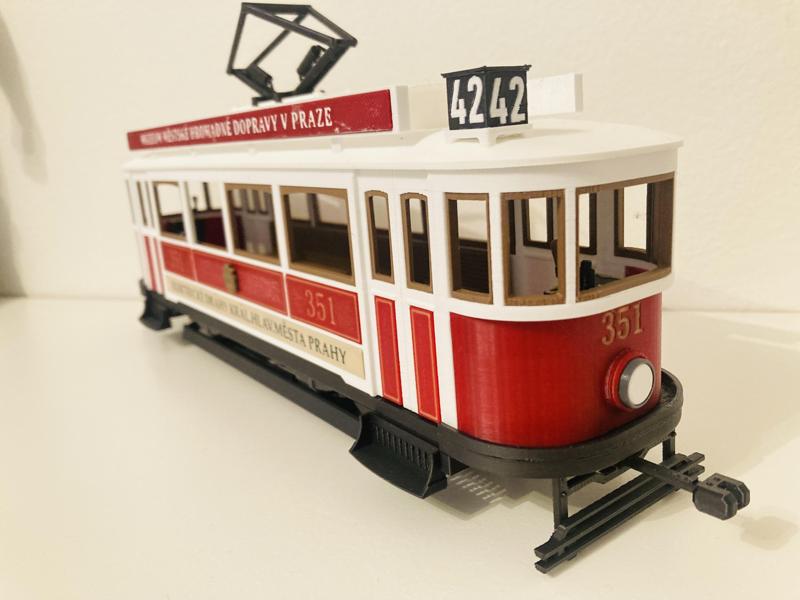 Prague Historic Tram 351