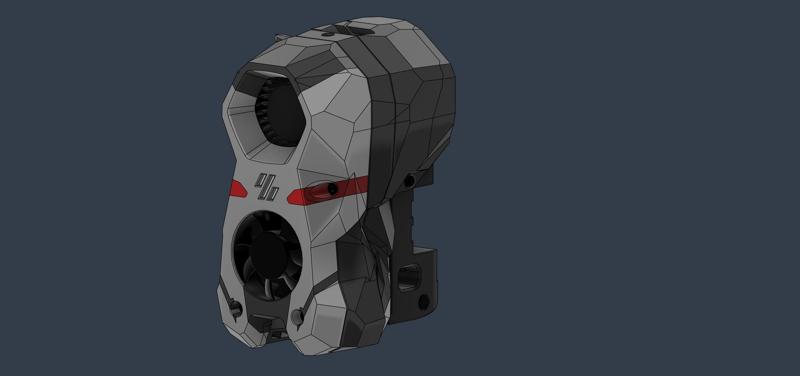 Stealth Burner Faceplate - WarMachine