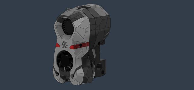 Stealth Burner Faceplate - WarMachine