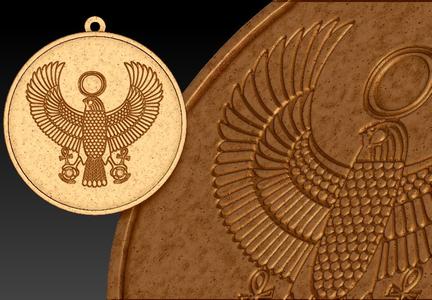 Horus Egyptian God Pendant