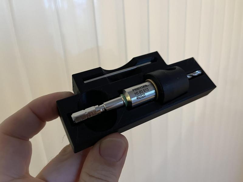 Festool Inlay für CXS Akkuschrauber Systainer Centrotec Bohrsenker