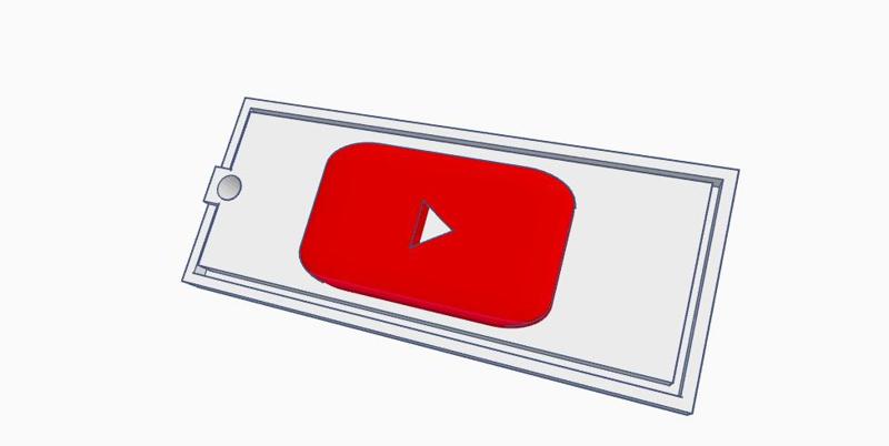youtube keychain