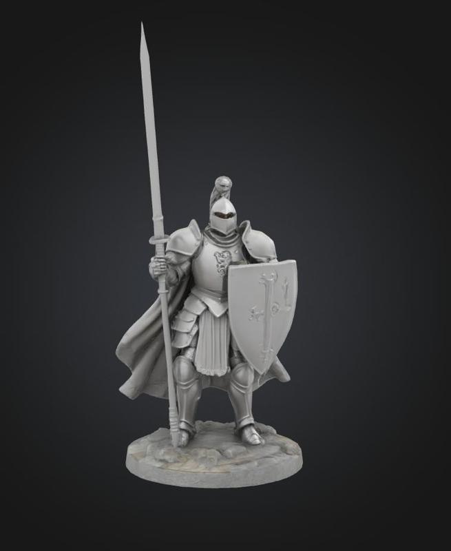 human heavy knight game rpg