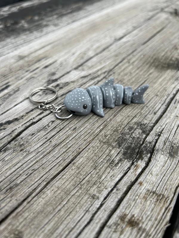 Whale Shark Keychain
