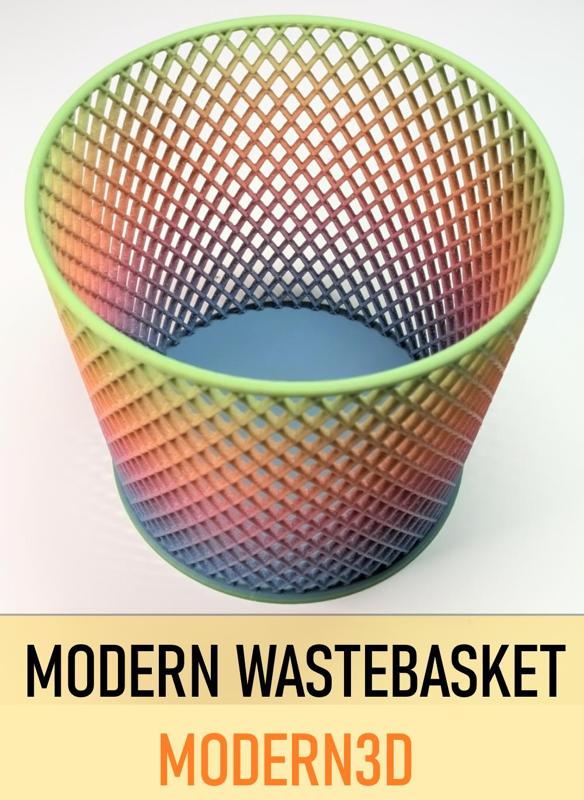 Modern Wastebasket