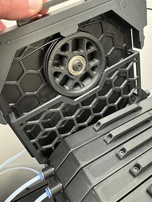 Solid buffer screen for Pika buffer