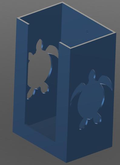 Glove Box Holder - Turtle