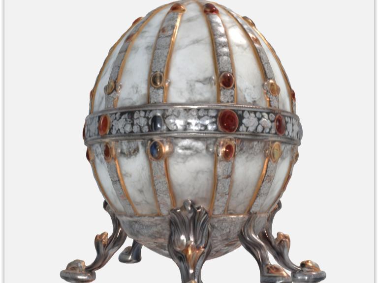 The Hen Egg Fabergé inspired - Easter Egg