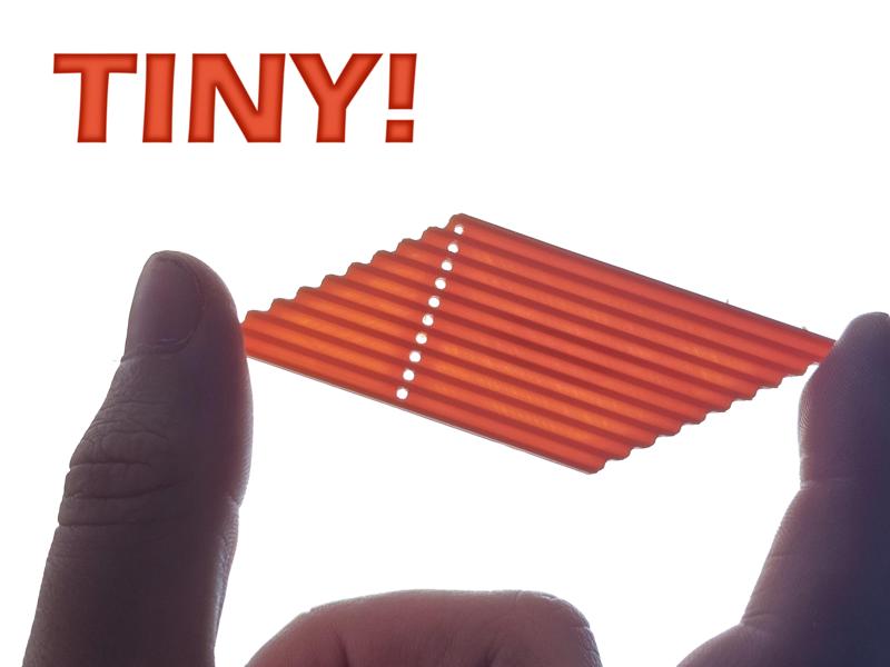 XS Breadboard wire sizing tool