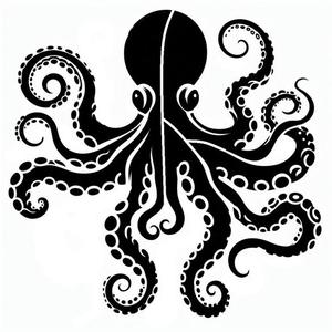 Stencil: Octopus (version 3)