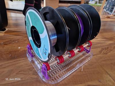 4-Spool Filament Holder