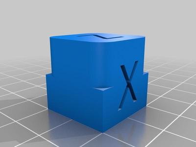 Filleted XYZ Cube