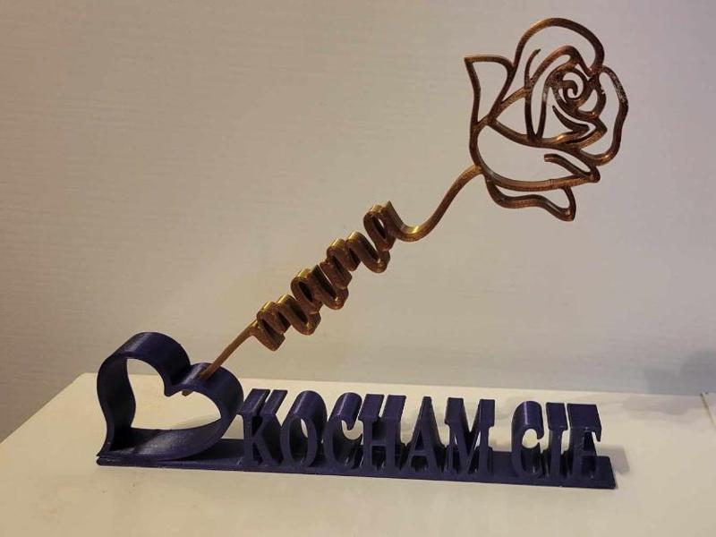 Motherss Day Roses + Sayings holder PL VERSION