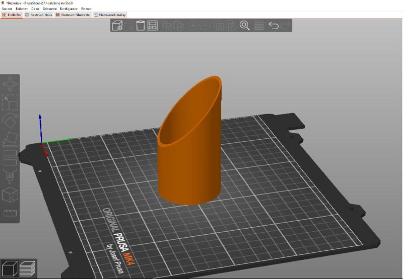 Cutting template corner 45°