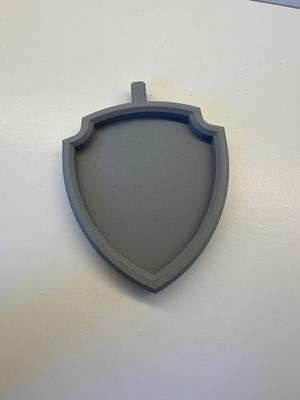 PAW PATROL Badges - Badge w/ Hanger Attached