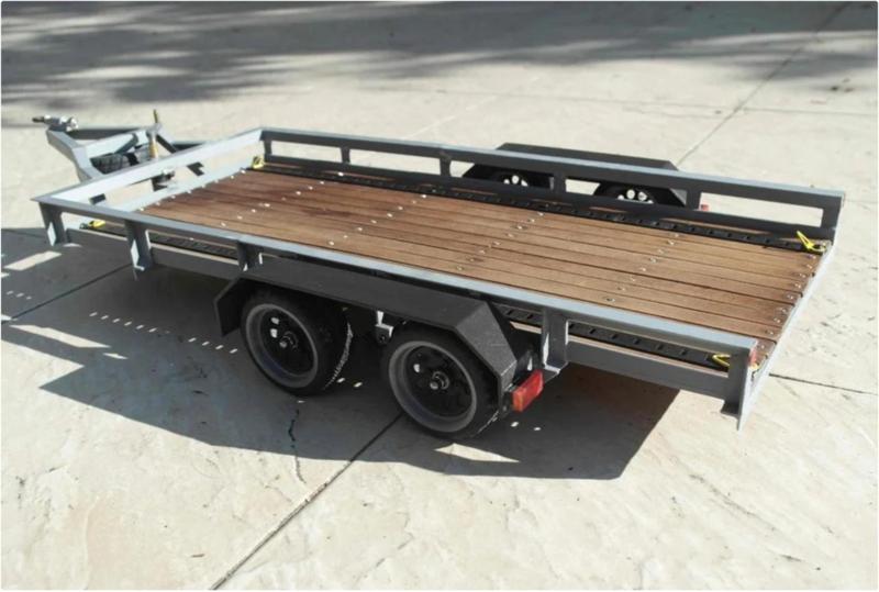 Scale 1/10th RC Car Trailer