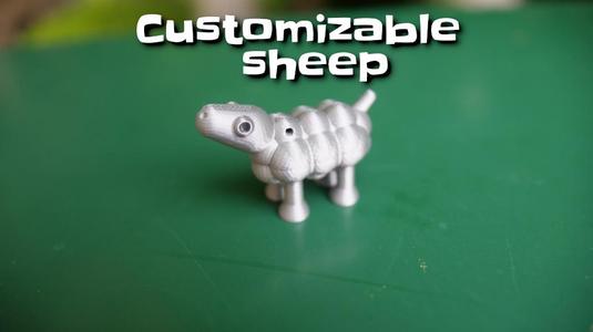 Customizable sheep