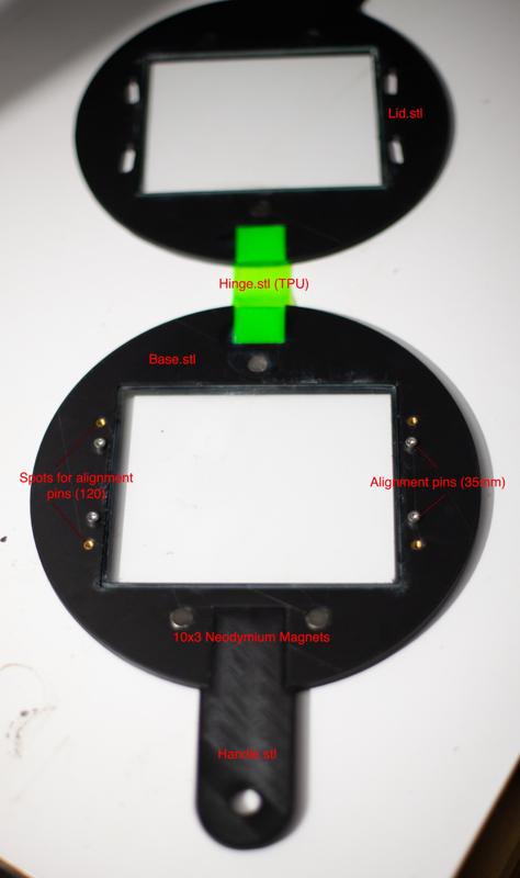 Universal 4x5 Glass Negative Carrier for Beseler