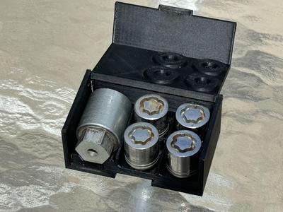 Subaru Wheel Lock Storage Box