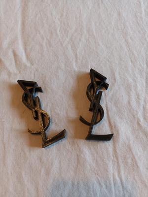 Talon de chaussure deco - Yves Saint Laurent