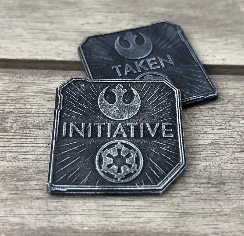 Star Wars Unlimited Double-Sided Resin Hyperspace Initiative Token