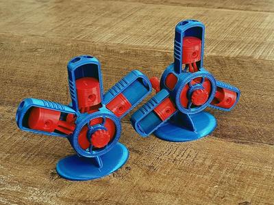 W3 and Y3 Radial Engine models